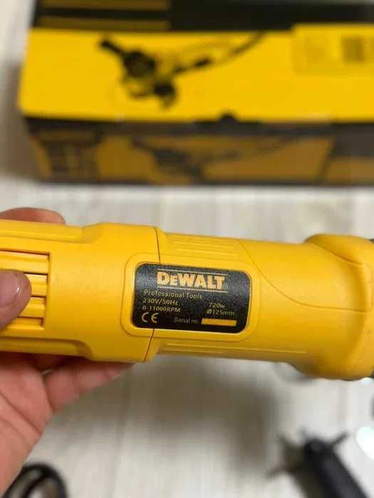 Болгарка Dewalt DWE8110S регулятор оборотов