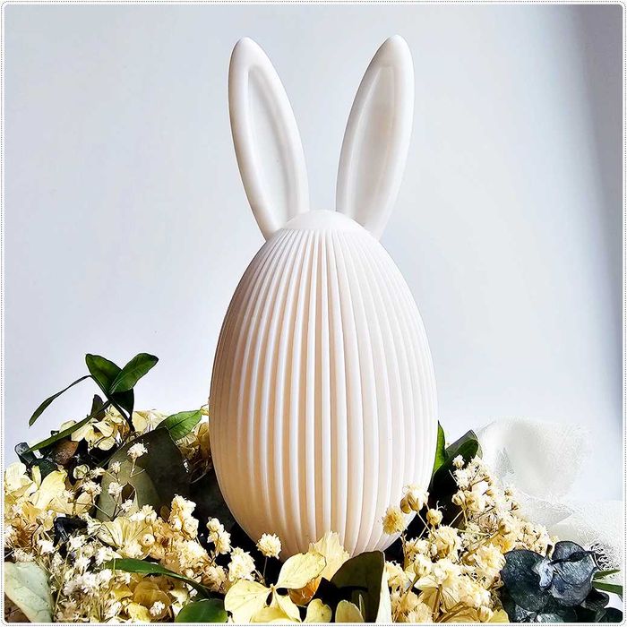 Jajko z uszami zająca – Zając Wielkanocny - dekoracja.