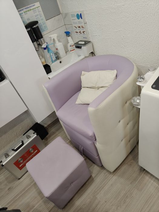 Fotel do pedicure stan bdb