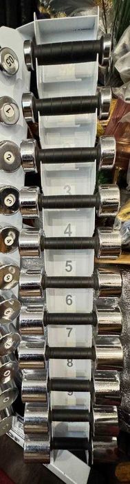 Гантельный ряд Inter atletika 0.5 - 10 кг