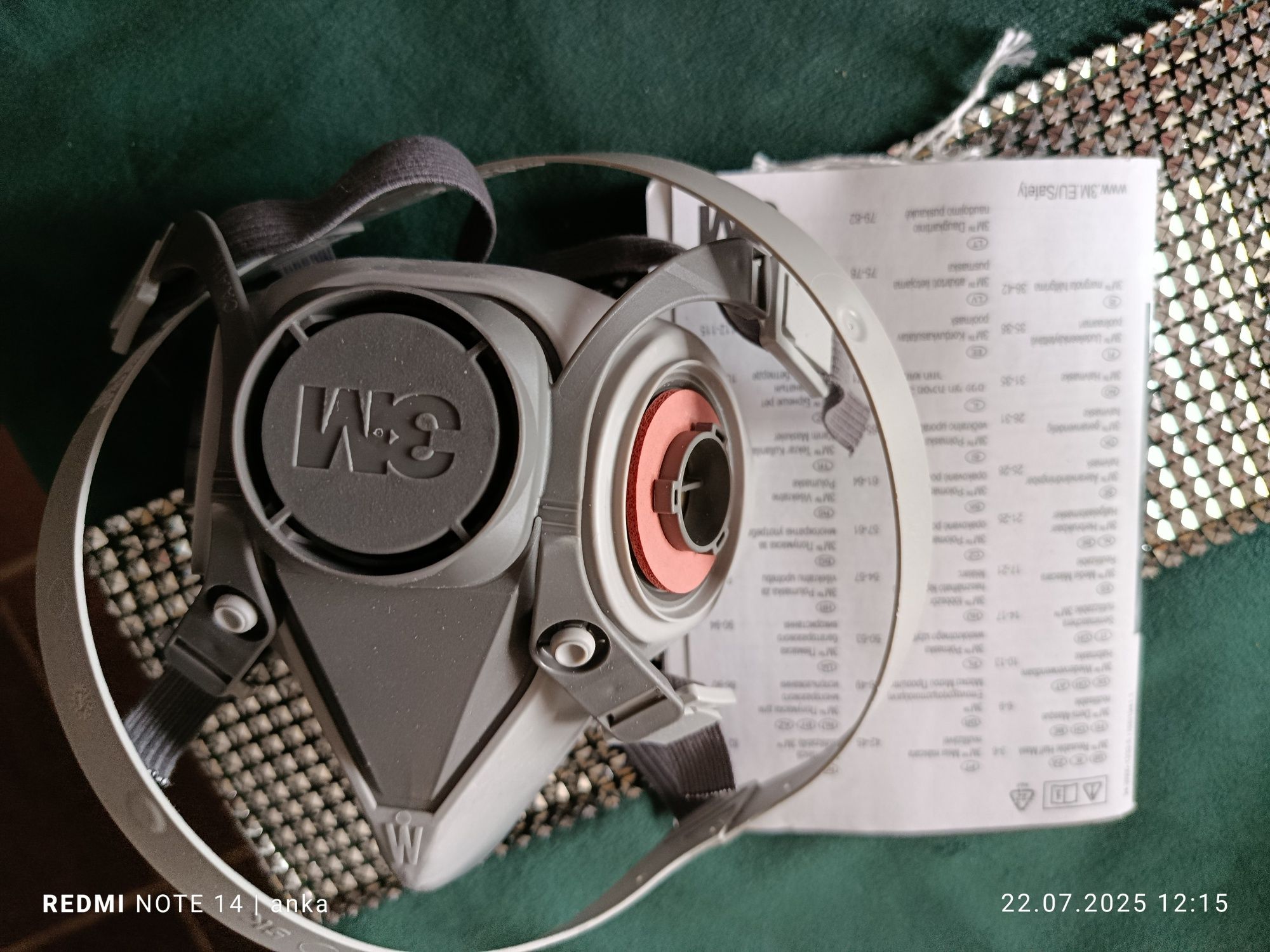 3M półmaska model 6200