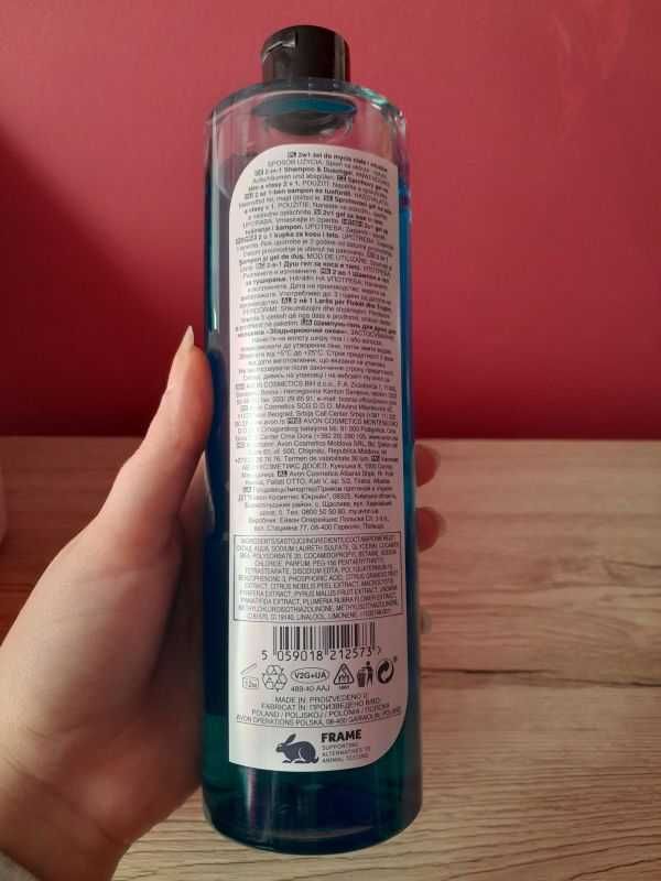 2w1 Żel do mycia ciała i włosów Ocean Surge For Men 500ml.