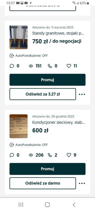 Standy granitowe, stojaki pod monitory, głośniki, kolumny.