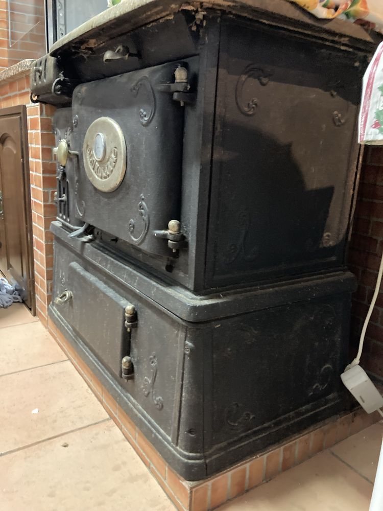 Fogão e forno a lenha