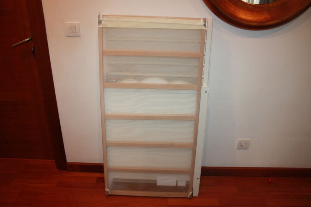 Berço, branco 60x120 cm + colchão molas