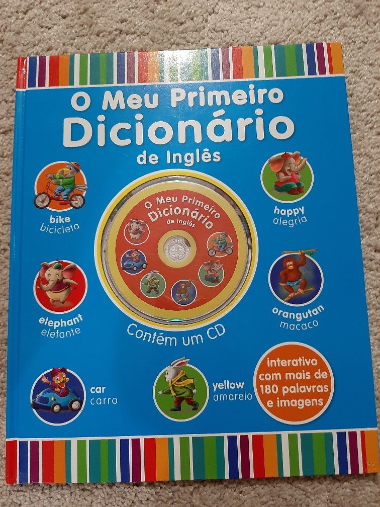 Primeiro dicionário inglês+cd
