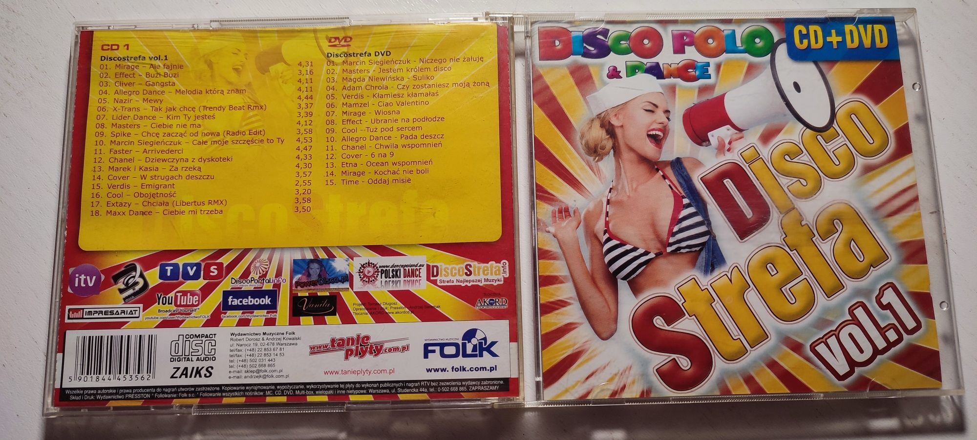 Disco Strefa vol. 1 CD+DVD