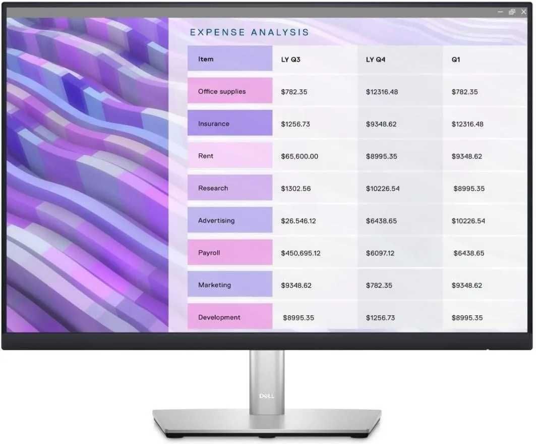 Dell p2423 monitor uszkodzony