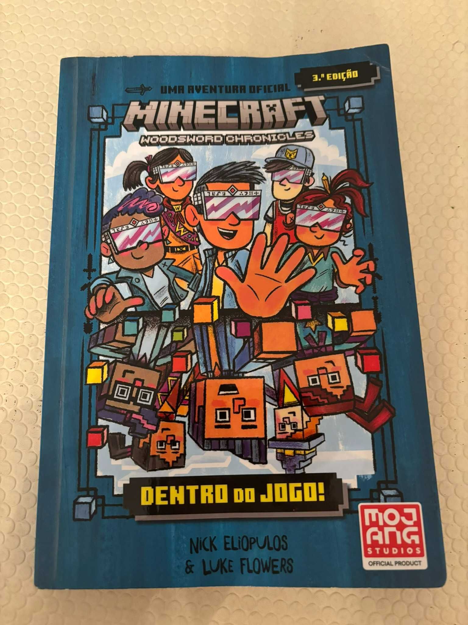Conjunto 4 Livros Minecraft
