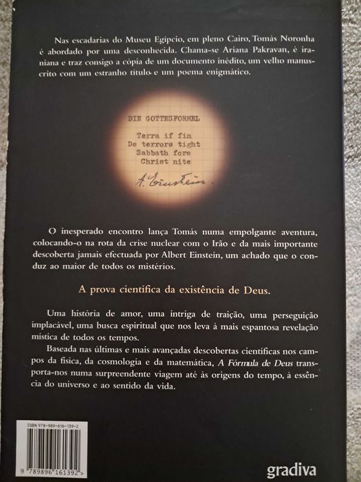 A formula de Deus Jose rodrigues dos Santos