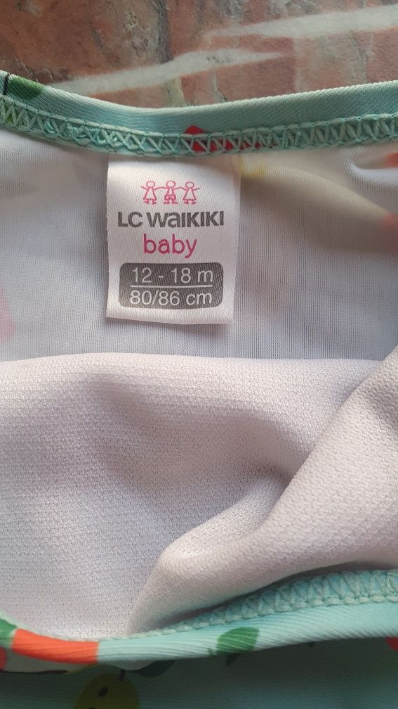 LC Waikiki купальник на дівчинку 12-18м 80-86