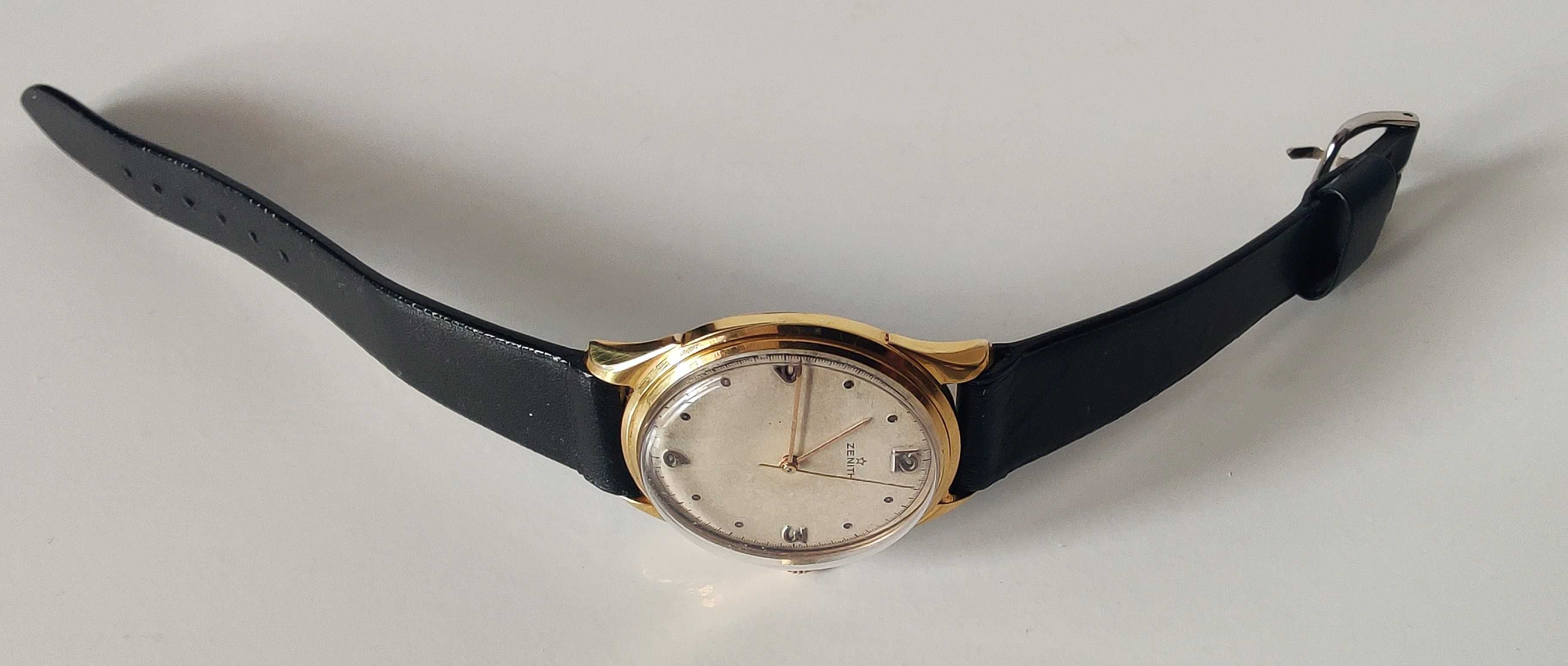 Stary Zegarek Zenith Złoto 14k 20 micro Iwc Omega cal 160