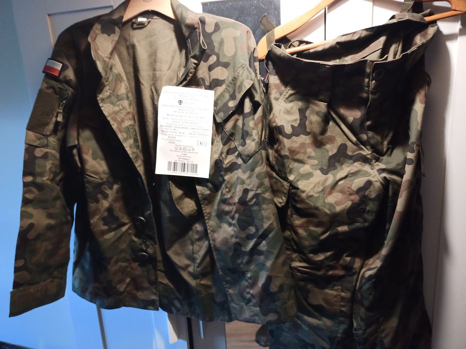 Nowy Mundur maskpol M/L komplet bluza spodnie