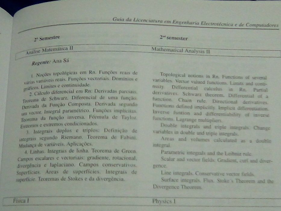 Guia da Licenciatura em Engenharia