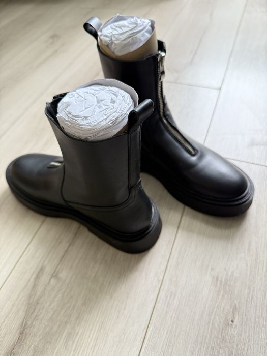 Черевики ботінки reserved 36 натуральна шкіра premium