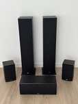 Colunas home cinema Polk Audio T50, T30 e T15 COMO NOVAS