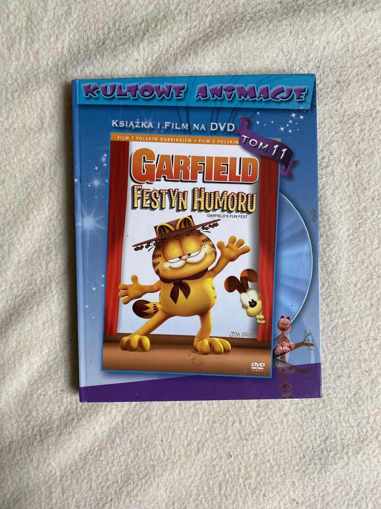 Płyta DVD kultowe animacje „Garfield. Festyn humoru”