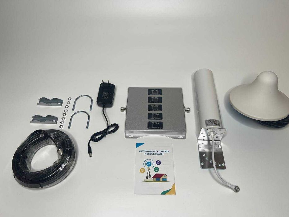 Усилитель мобильной связи интернета  диапазонов 800/900/1800/2100/2600