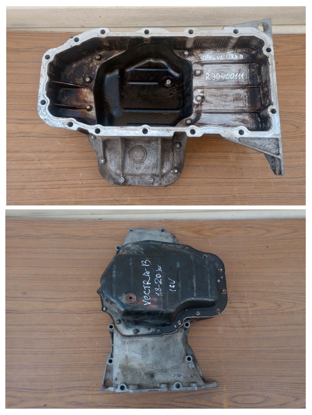 Піддон Opel Zafira/Astra G/H/F/Vectra 1.6b/1.8b/1.7d/Omega/Saab поддон
