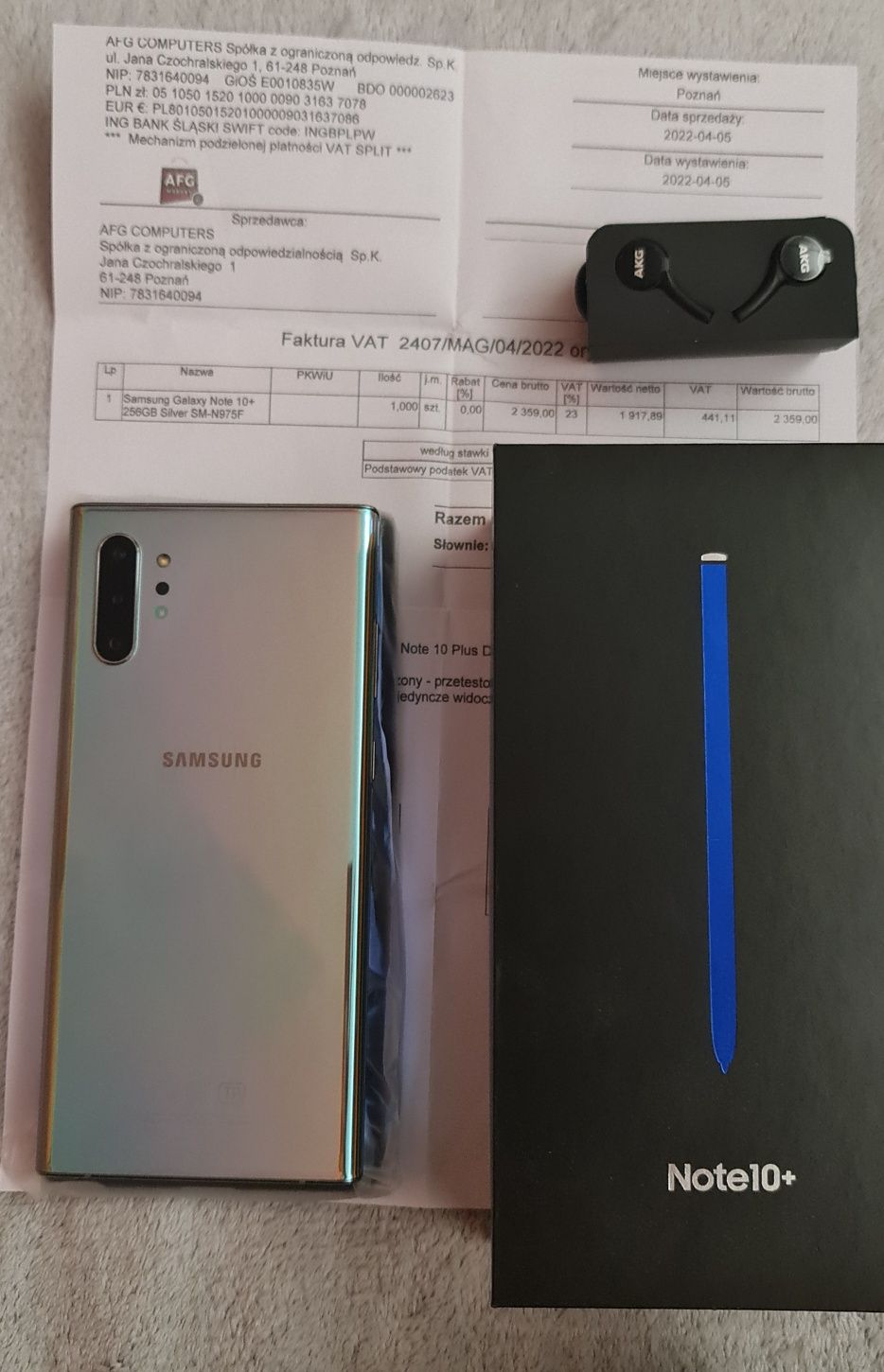 Samsung note 10+