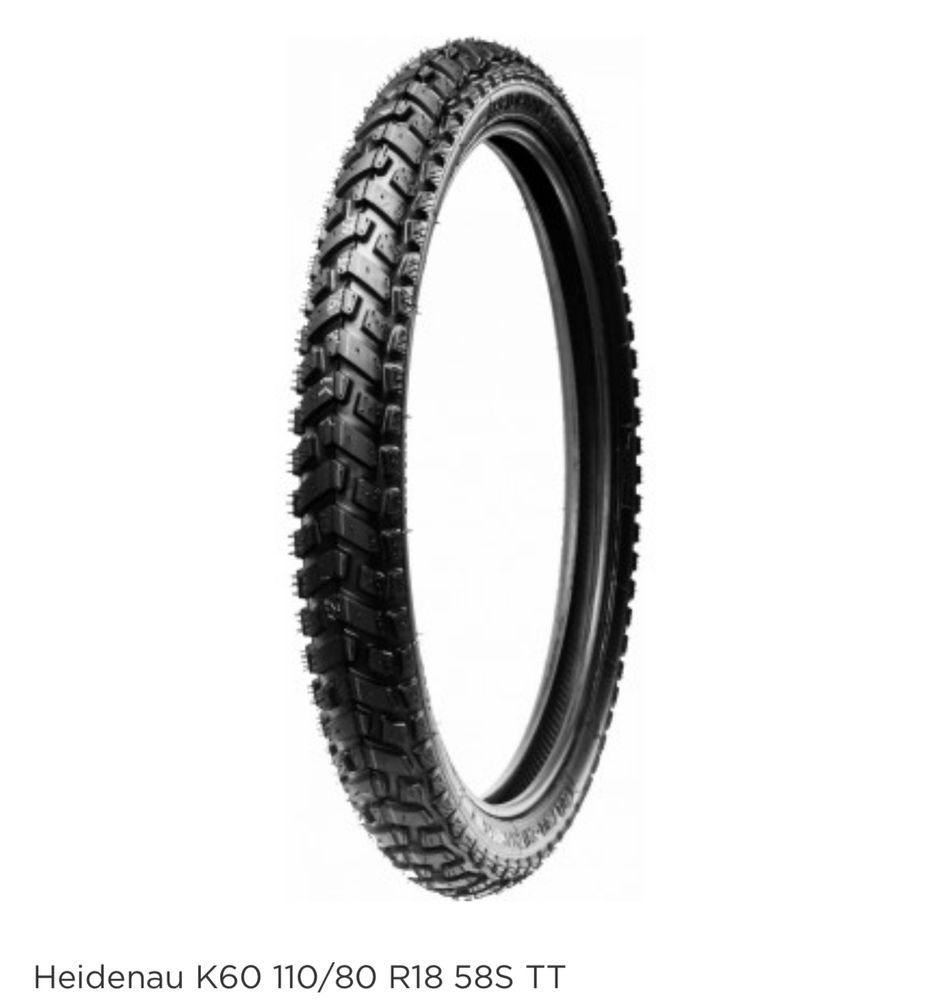 Heidenau K60 110/80 R18 58S TT