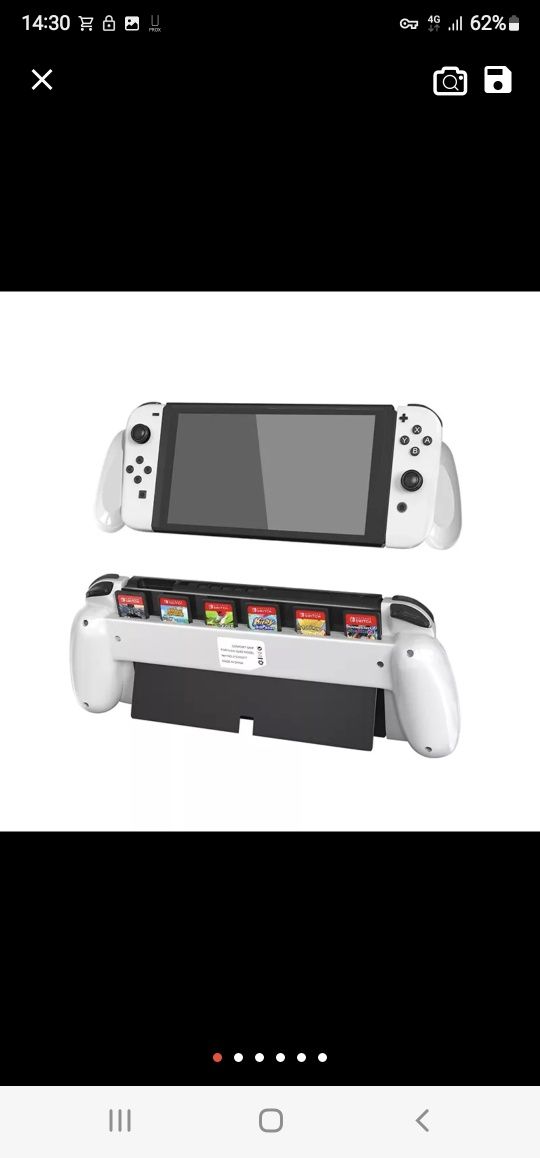 Грипп,держатель для nintendo switch oled