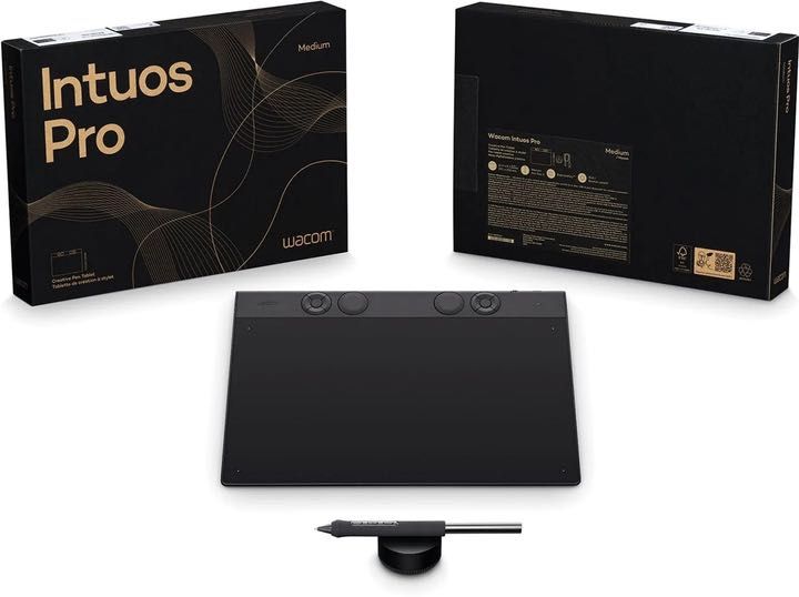 Графічний планшет Wacom Intuos Pro M 2025 (PTK670K0B) Нові