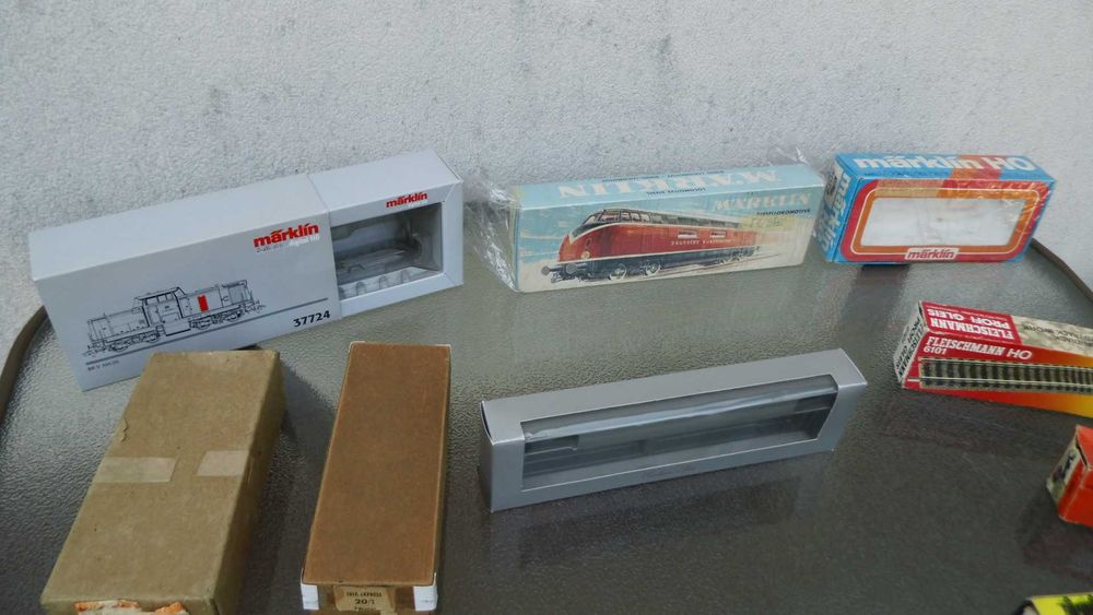 Marklin. Trix. Piko. Liliput. Zeuke. Pudełka do modeli kolejowych.