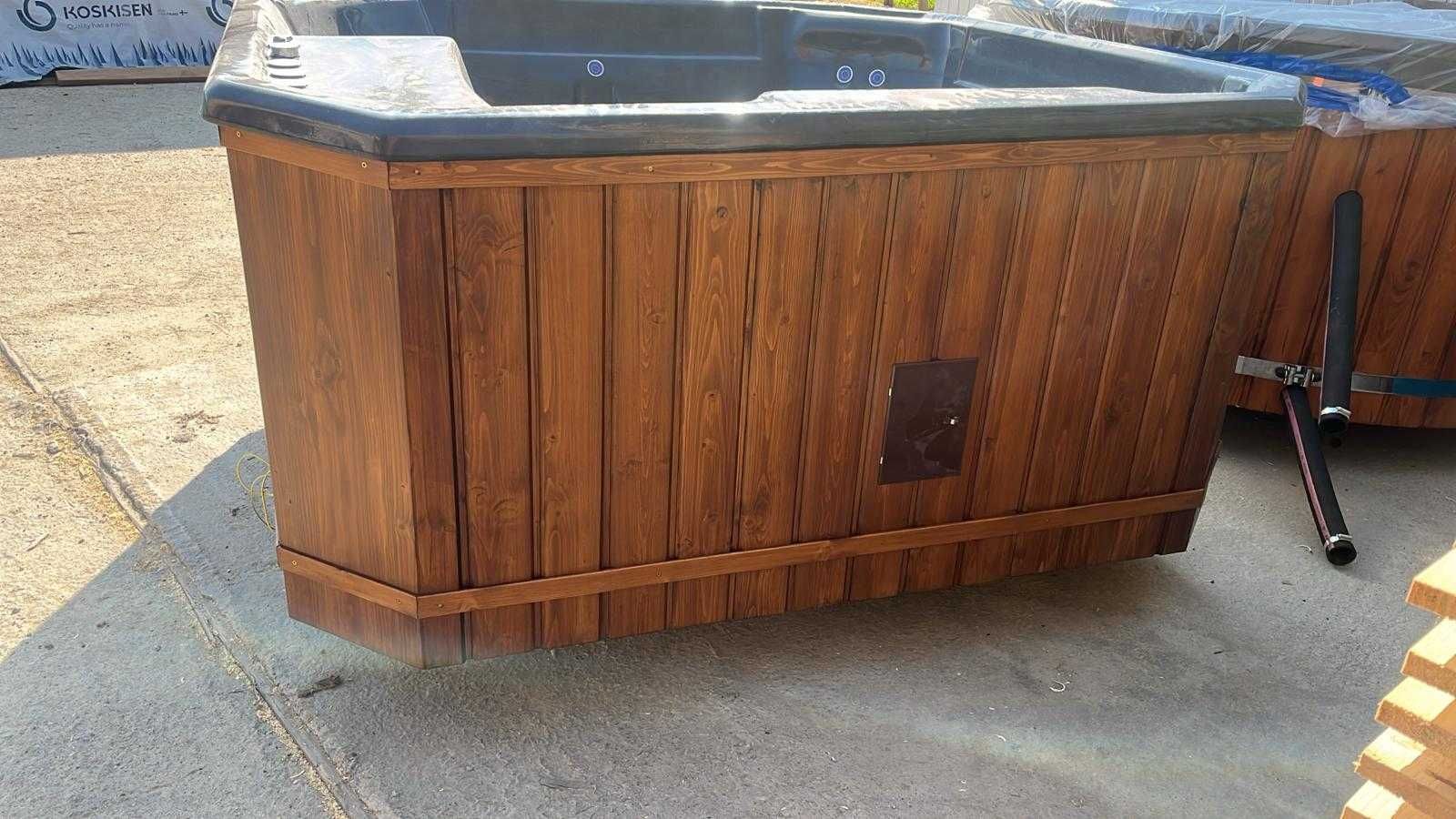 Balia Ogrodowa kwadratowa/ jacuzzi/ beczka ogrodowa od ręki