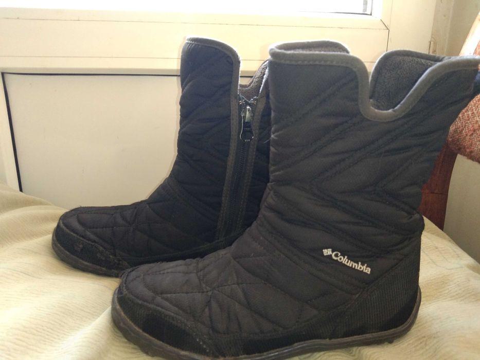 Фирменные зимние сапоги Columbia 34-35р.