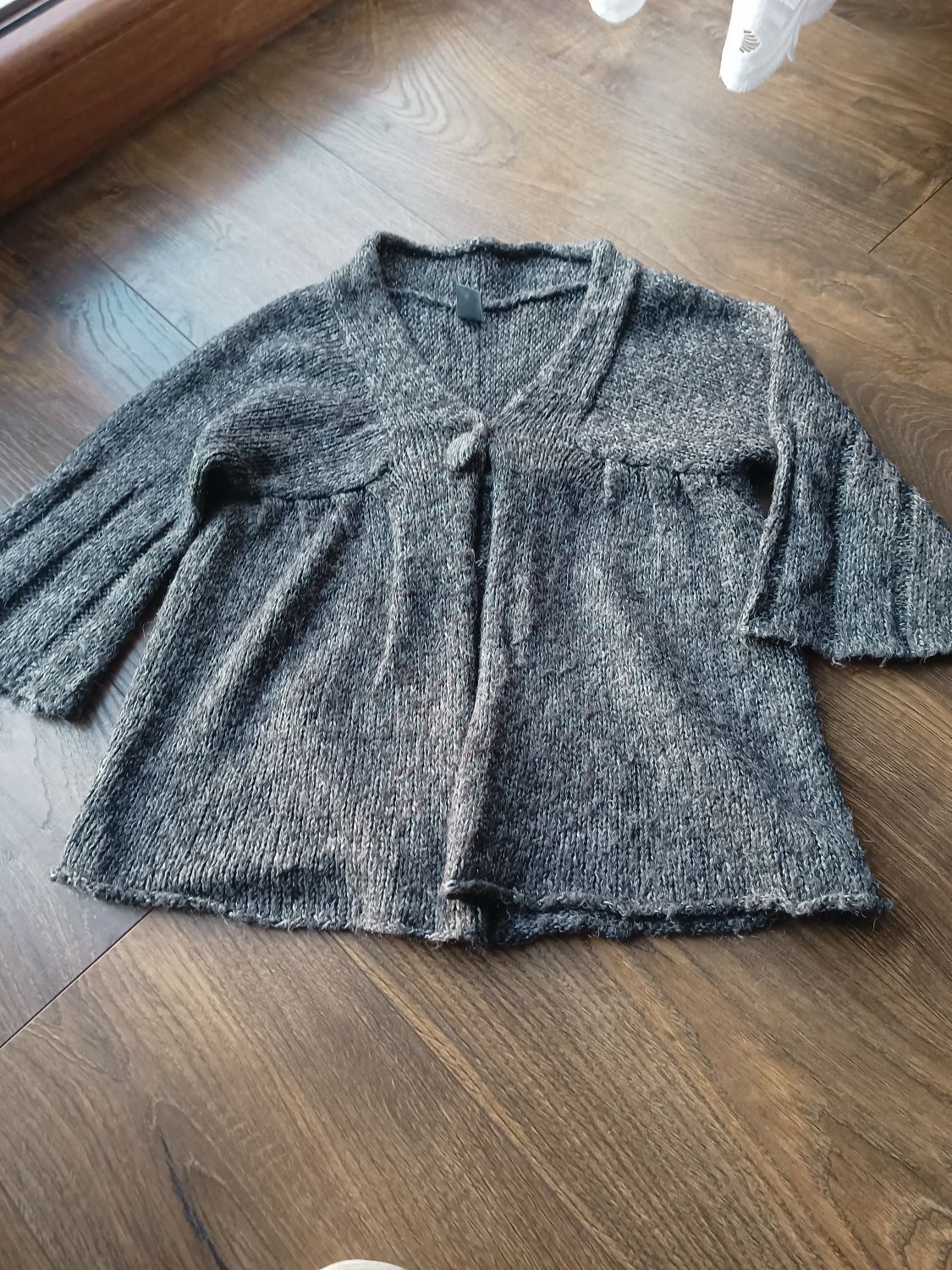 Sweterek Zara Kids r 128 z srebrna nitka