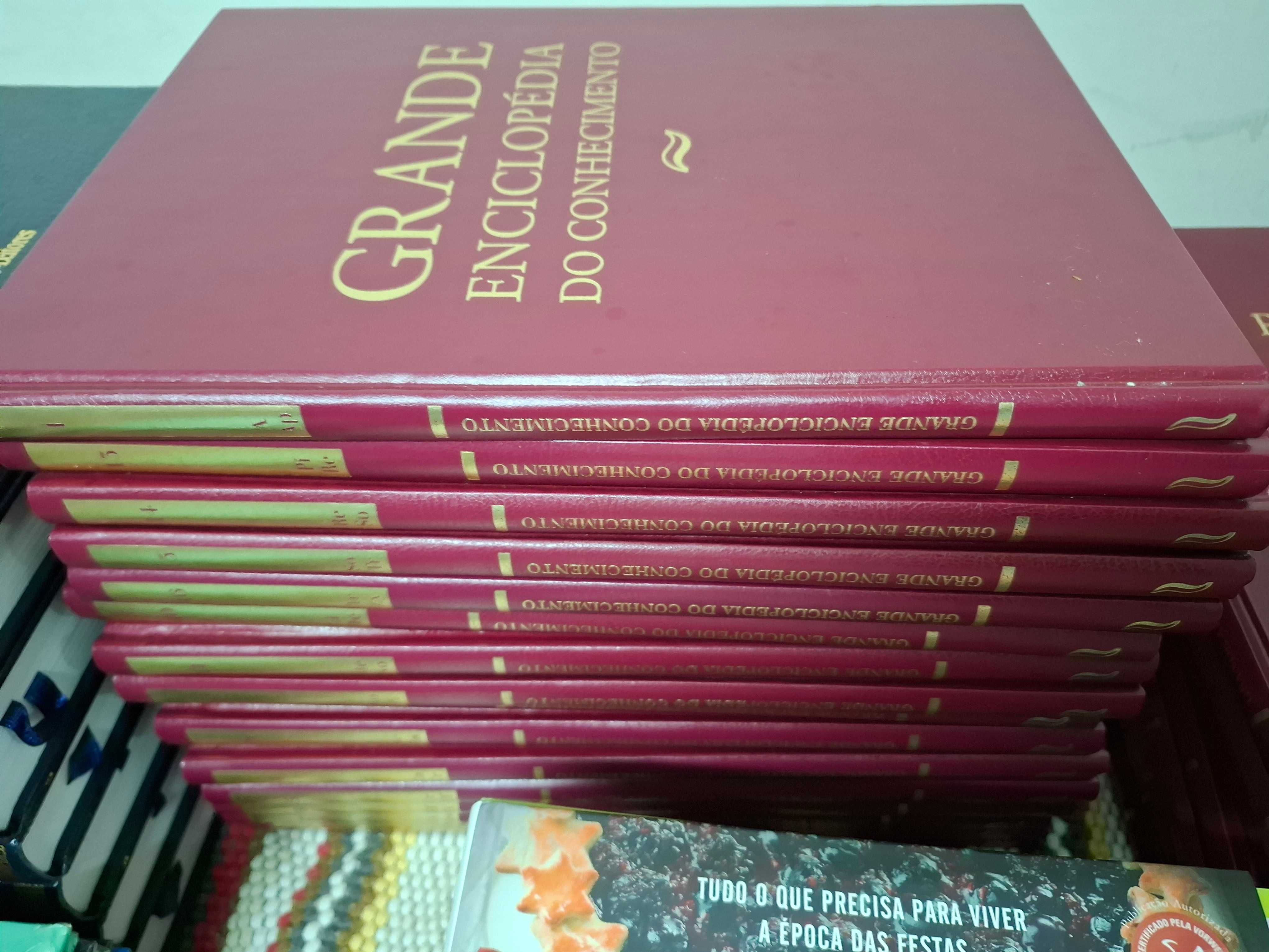 Coleção COMPLETA - Grande Enciclopédia e Atlas do Conhecimento