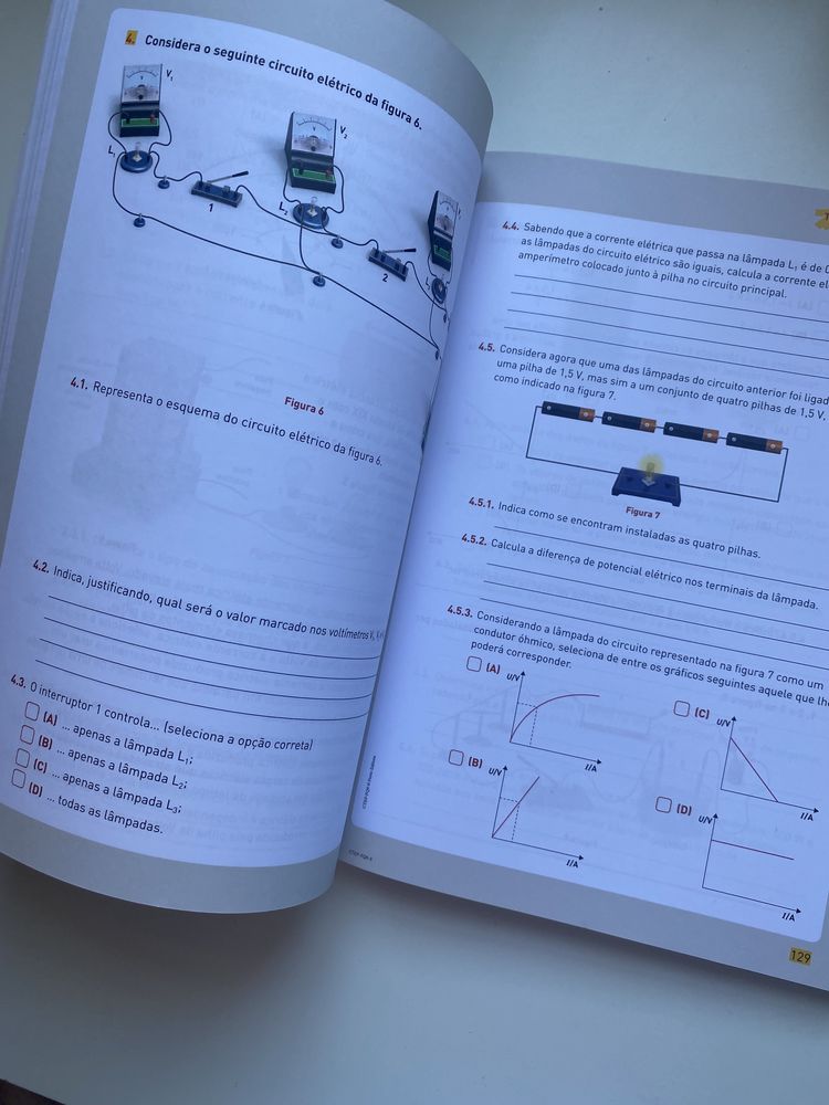 Manual "Testes? Estou preparado! Físico Química 9" Porto Editora