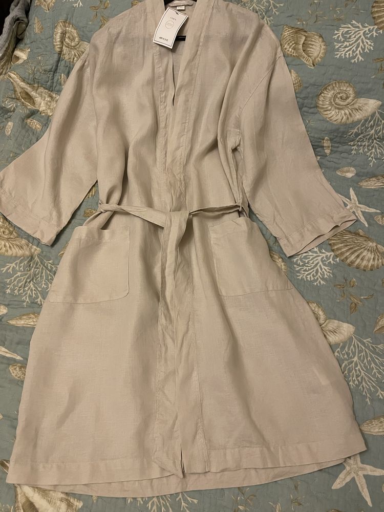 Халат H&M  Лен S/M