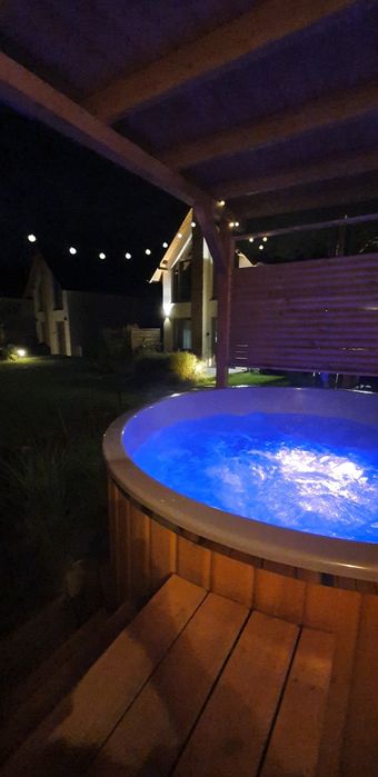 Domek na Święta  Kominek Sauna Balia jacuzzi LUBIATOWO morze