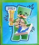 Naklejka LEGO Minecraft – Poszukiwacz przygód w zbroi żółwia!