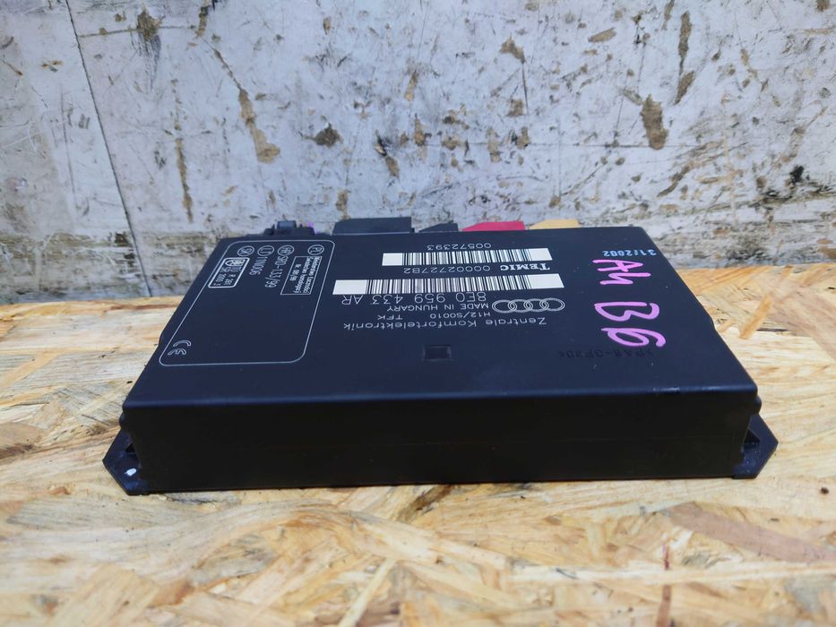 Audi A4 B6 B7 A6 C5 Moduł Sterownik Komfortu