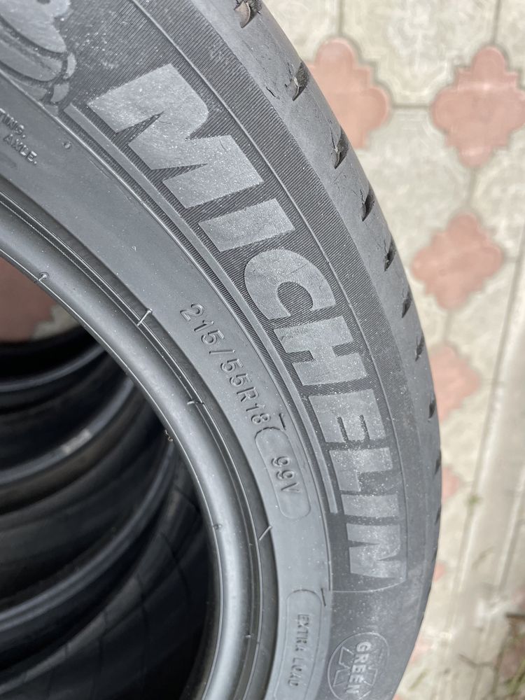 215 55 18 Michelin летняя резина комплект лето 215 55 R18