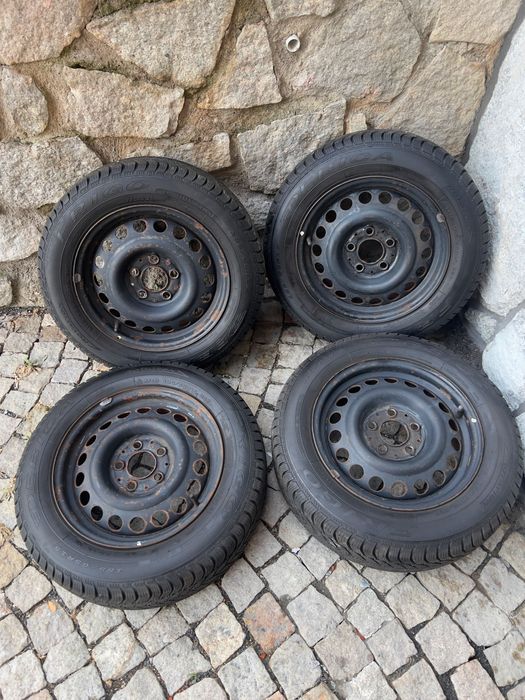 Komplet zimówek Dębica Frigo 185/65 R15 + felgi stalowe 4 szt