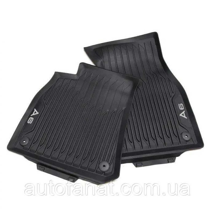 Коврики в салон Audi A6, Оригінал Резинові Килимки Ауді А6 C7 C8