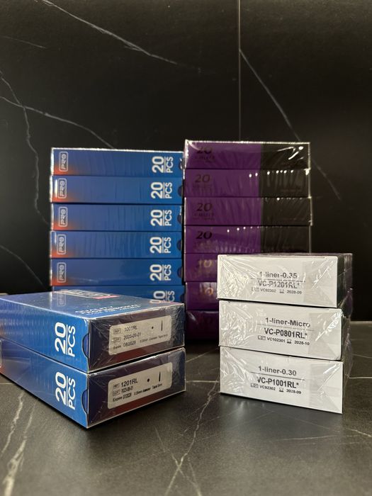 Картрижді для тату Mast pro EZ V-Select модулі голки для перманенту