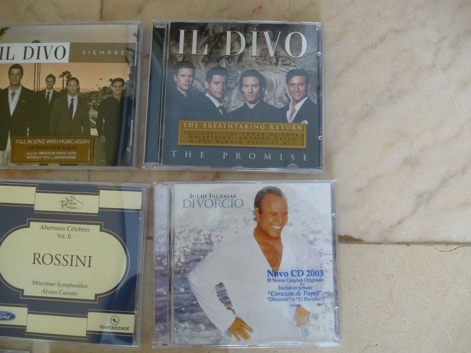 CD dos il Divo e outros