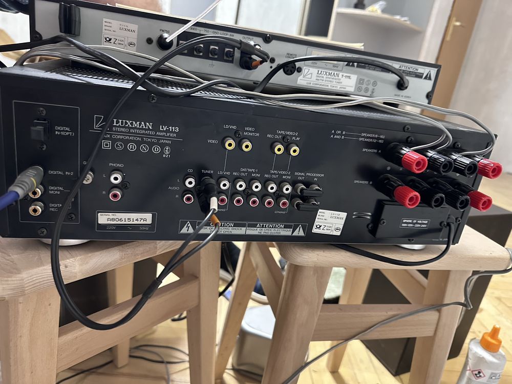 Усилитель ЦАП Luxman lv-113+ тюнер luxman t 111l
