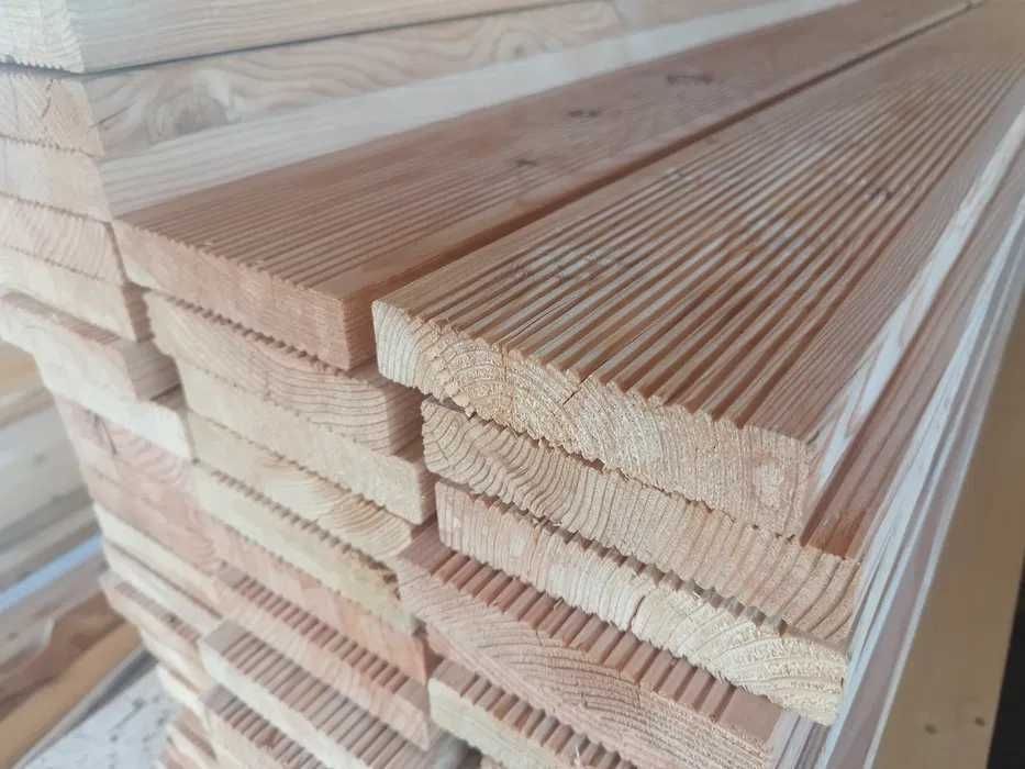 Deska tarasowa modrzew 135x27x4000
