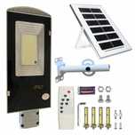 Lampa solarna ogrodowa LED 100W z pilotem – 129 diod, IP67