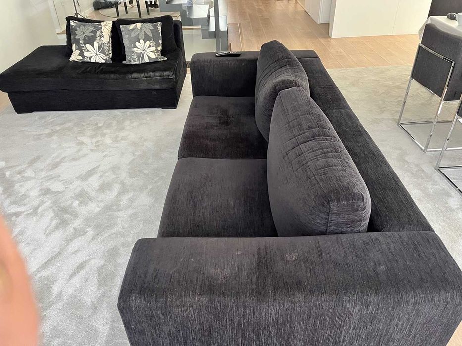 Conjunto de dois sofás