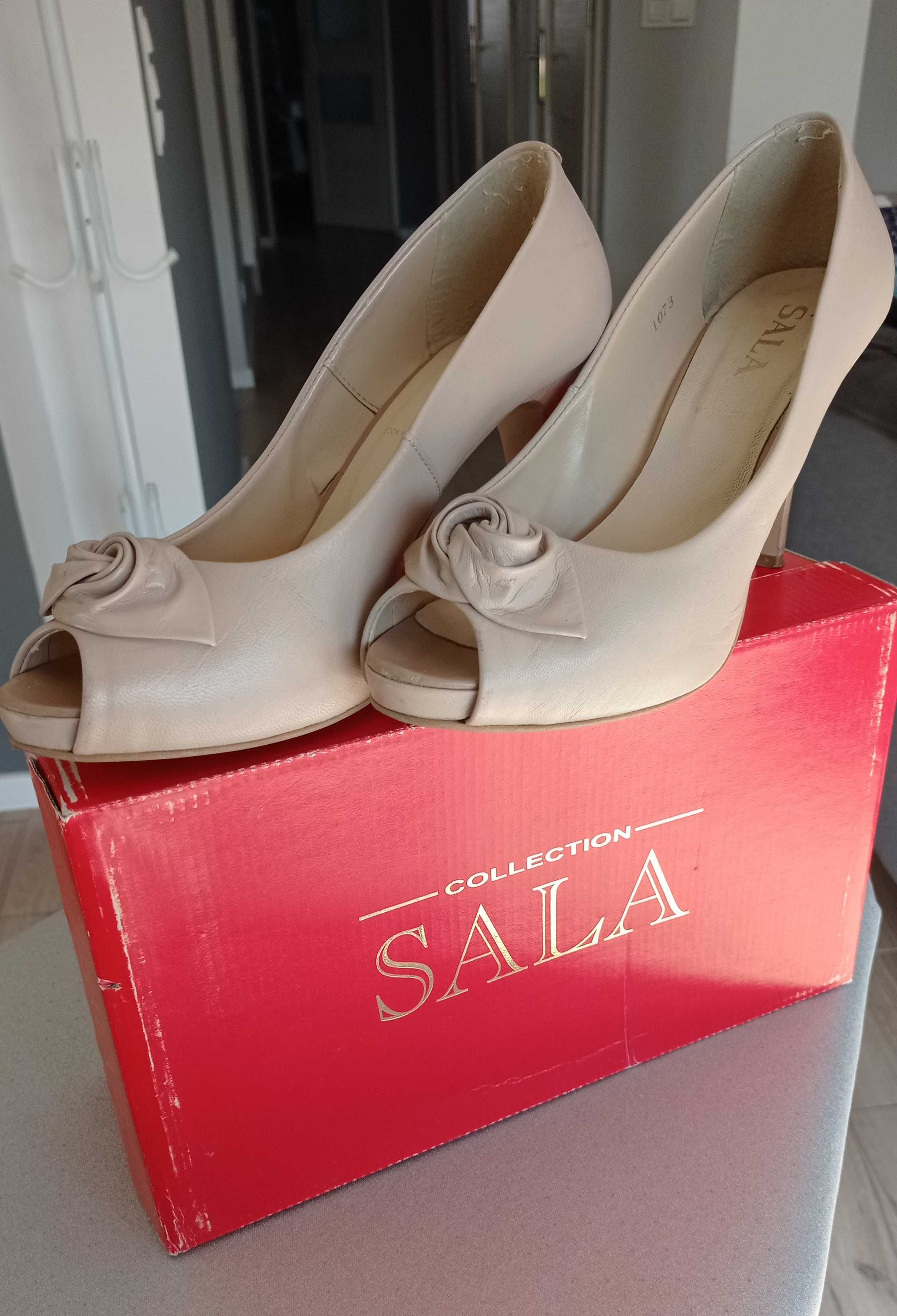 Buty skórzane Sala Collection 38
