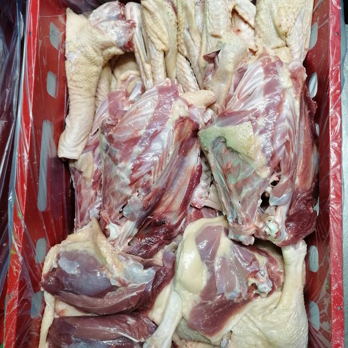 Gęsi z gospodarstwa krew okrasa smalec