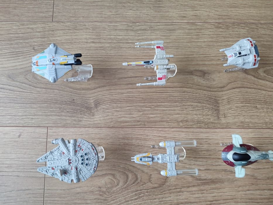 Kolekcja statków Star Wars, Hot Wheels- m.in Sokół Millennium, Ghost