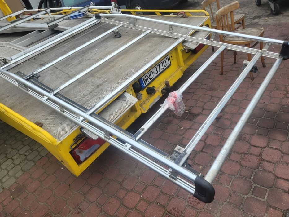 Profesjonalny bagażnik dachowy Fiat doblo maxi kompletny z mocowaniami